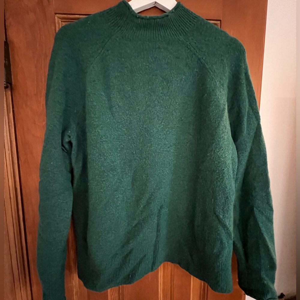 J Crew mock turtle neck sweater